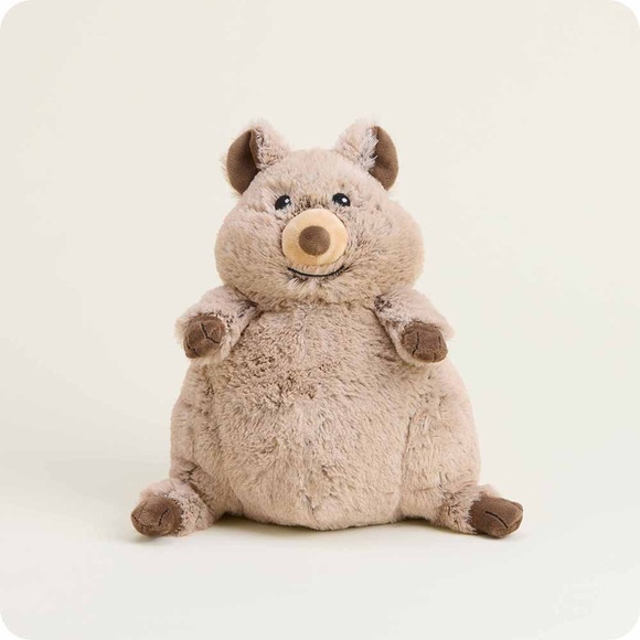 Warmies Other - NEW Quokka Warmies Weighted Warmable Stuffed Animal Child Baby Gift Present NWT